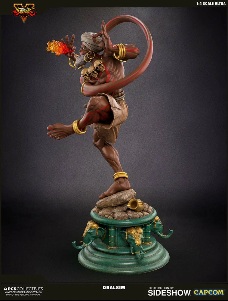 Best Sale ✨ Dhalsim Statue By PCS Collectibles Street Fighter V ⭐ 17 Dhalsim Statue By PCS Collectibles Street Fighter V