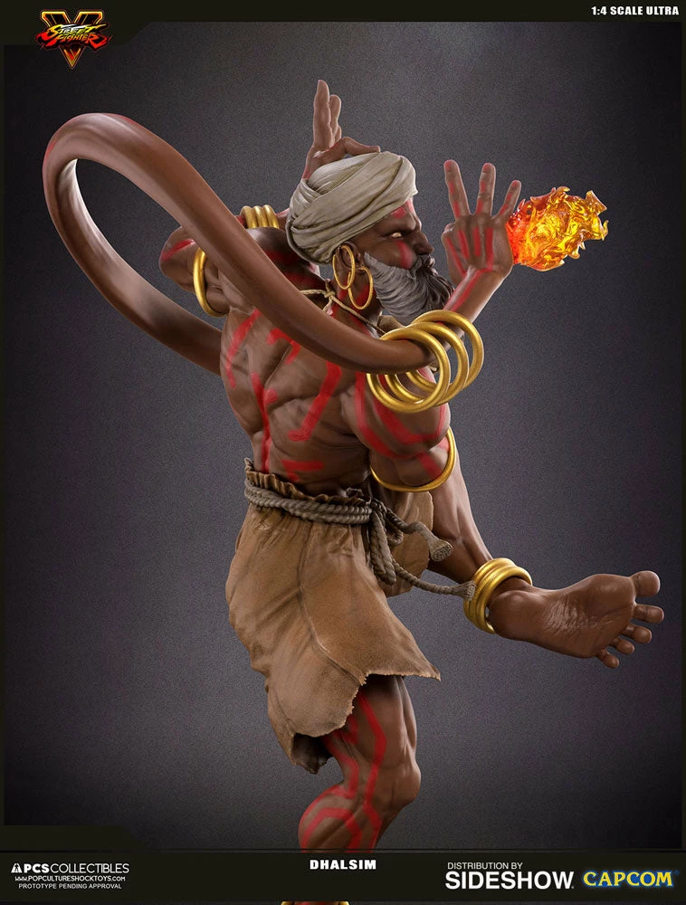 Best Sale ✨ Dhalsim Statue By PCS Collectibles Street Fighter V ⭐ 14 Dhalsim Statue By PCS Collectibles Street Fighter V