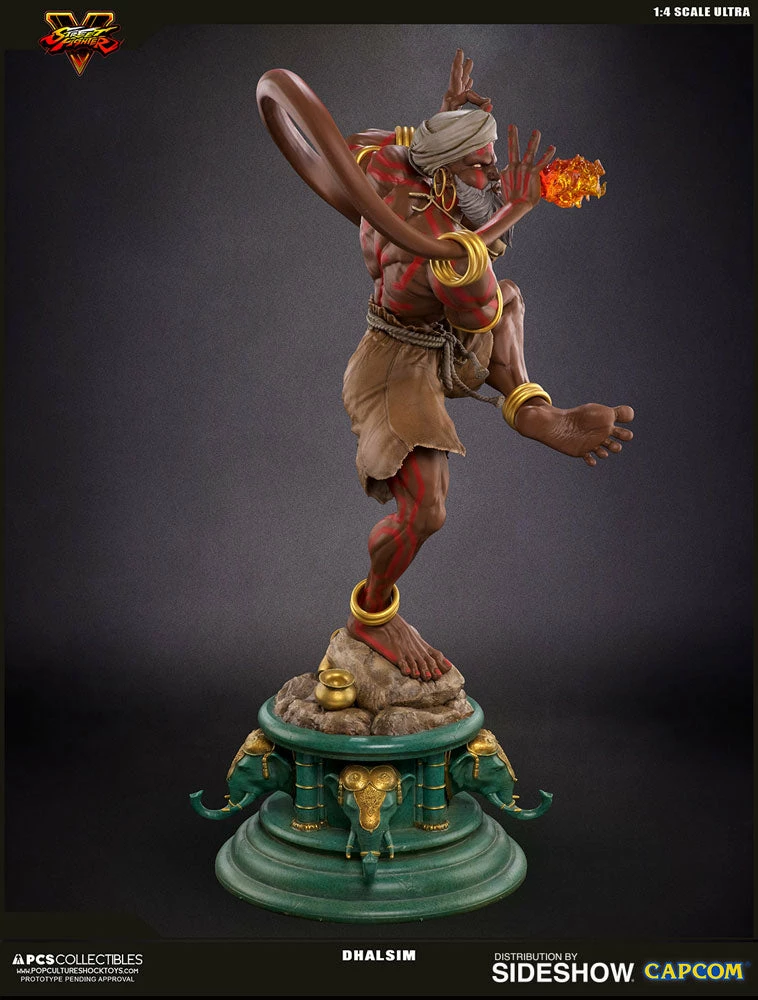 Best Sale ✨ Dhalsim Statue By PCS Collectibles Street Fighter V ⭐ 12 Dhalsim Statue By PCS Collectibles Street Fighter V