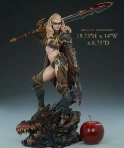 Dragon Slayer: Warrior Forged In Flame Statue By Sideshow Collectibles Premium Collection