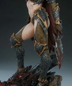 Dragon Slayer: Warrior Forged In Flame Statue By Sideshow Collectibles Premium Collection