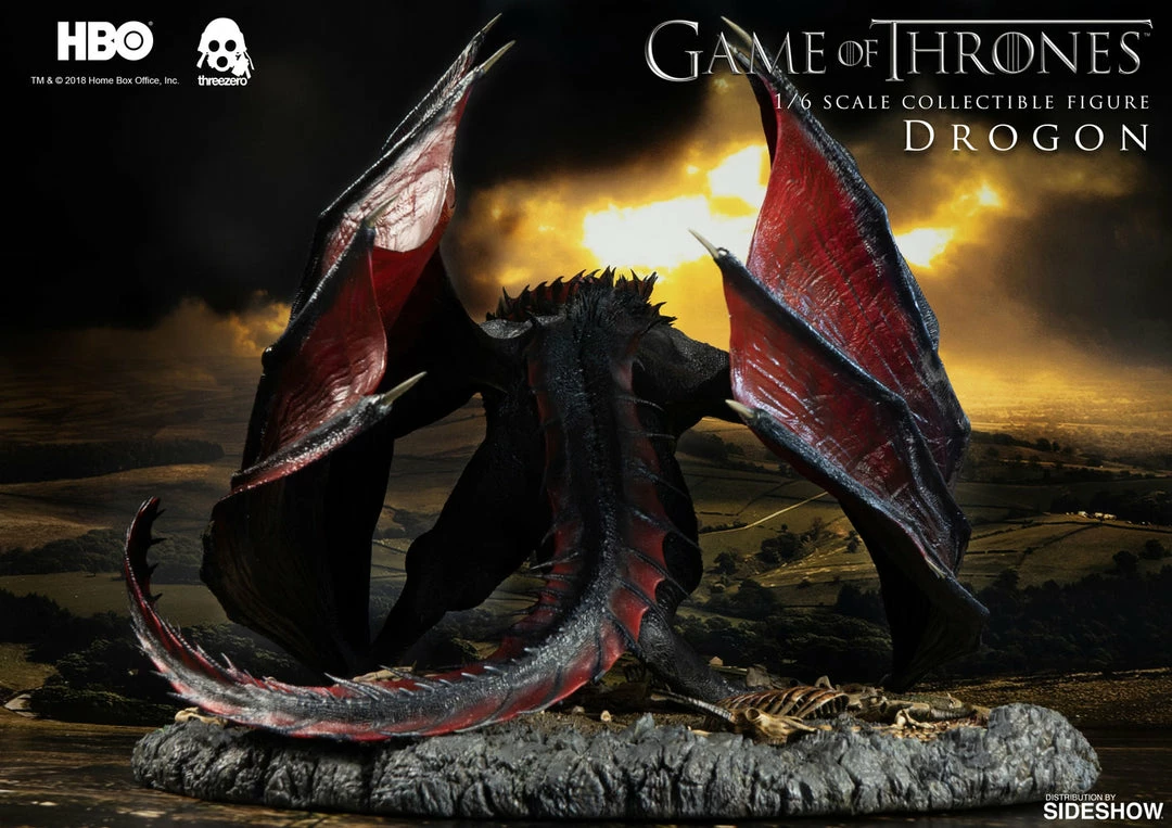 Buy π Game Of Thrones Drogon Sixth Scale Figure By Threezero π₯° 7 Game Of Thrones Drogon Sixth Scale Figure By Threezero