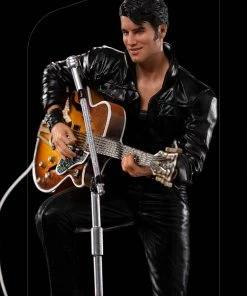 Hot Pop Cultures Store Elvis Presley (Comeback Deluxe) 1:10 Scale Statue By Iron Studios Art Scale SIDESHOW COLLECTIBLES
