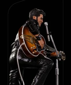 Hot Pop Cultures Store Elvis Presley (Comeback Deluxe) 1:10 Scale Statue By Iron Studios Art Scale SIDESHOW COLLECTIBLES