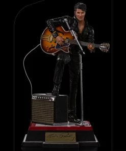 Hot Pop Cultures Store Elvis Presley (Comeback Deluxe) 1:10 Scale Statue By Iron Studios Art Scale SIDESHOW COLLECTIBLES