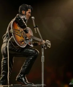 Hot Pop Cultures Store Elvis Presley (Comeback Deluxe) 1:10 Scale Statue By Iron Studios Art Scale SIDESHOW COLLECTIBLES