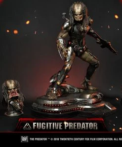 Premium Collection Fugitive Predator Deluxe Version Statue By Prime 1 Studio 1:4 Scale - The Predator