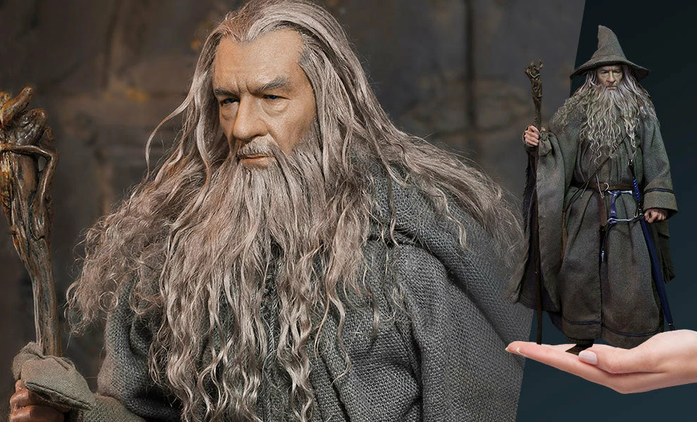 Promo ⭐ Gandalf The Grey Sixth Scale Figure By Asmus Collectible Toys The Lord Of The Rings – The Crown Series Sideshow ✨ 1 Gandalf The Grey Sixth Scale Figure By Asmus Collectible Toys The Lord Of The Rings – The Crown Series Sideshow