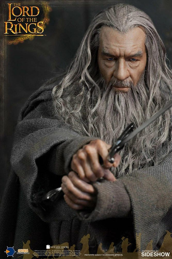 Promo ⭐ Gandalf The Grey Sixth Scale Figure By Asmus Collectible Toys The Lord Of The Rings – The Crown Series Sideshow ✨ 3 Gandalf The Grey Sixth Scale Figure By Asmus Collectible Toys The Lord Of The Rings – The Crown Series Sideshow