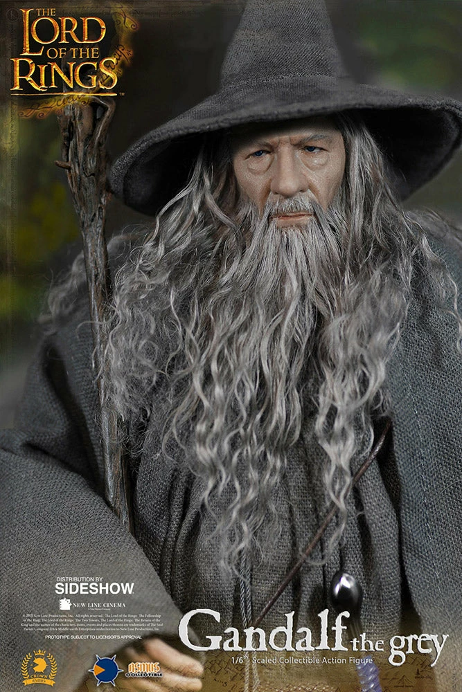 Promo ⭐ Gandalf The Grey Sixth Scale Figure By Asmus Collectible Toys The Lord Of The Rings – The Crown Series Sideshow ✨ 8 Gandalf The Grey Sixth Scale Figure By Asmus Collectible Toys The Lord Of The Rings – The Crown Series Sideshow