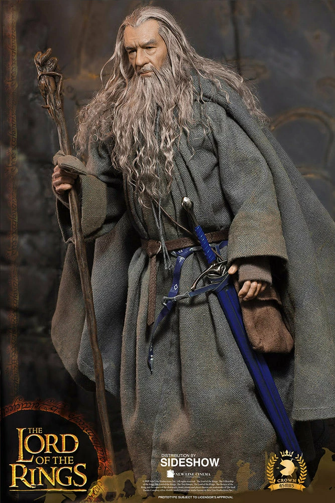 Promo ⭐ Gandalf The Grey Sixth Scale Figure By Asmus Collectible Toys The Lord Of The Rings – The Crown Series Sideshow ✨ 7 Gandalf The Grey Sixth Scale Figure By Asmus Collectible Toys The Lord Of The Rings – The Crown Series Sideshow