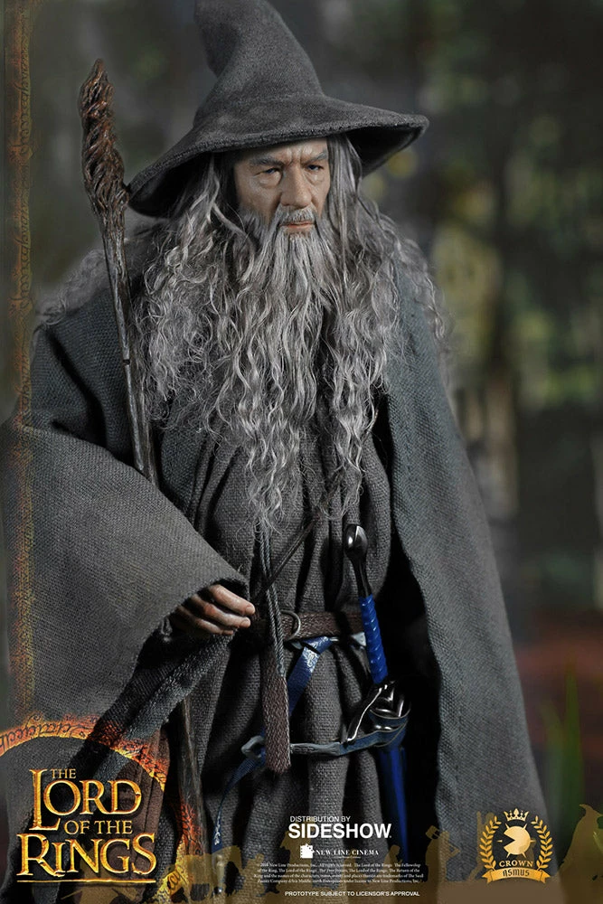 Promo ⭐ Gandalf The Grey Sixth Scale Figure By Asmus Collectible Toys The Lord Of The Rings – The Crown Series Sideshow ✨ 2 Gandalf The Grey Sixth Scale Figure By Asmus Collectible Toys The Lord Of The Rings – The Crown Series Sideshow