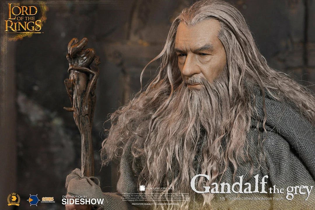 Promo ⭐ Gandalf The Grey Sixth Scale Figure By Asmus Collectible Toys The Lord Of The Rings – The Crown Series Sideshow ✨ 12 Gandalf The Grey Sixth Scale Figure By Asmus Collectible Toys The Lord Of The Rings – The Crown Series Sideshow