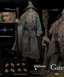 Promo ⭐ Gandalf The Grey Sixth Scale Figure By Asmus Collectible Toys The Lord Of The Rings – The Crown Series Sideshow ✨ 31 Gandalf The Grey Sixth Scale Figure By Asmus Collectible Toys The Lord Of The Rings – The Crown Series Sideshow