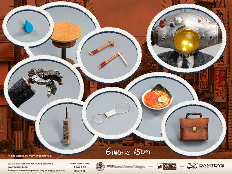 Flash Sale π€© Gans Boy Action Figure By Damtoys COALDOG X Kow Yokoyama π 12 Gans Boy Action Figure By Damtoys COALDOG X Kow Yokoyama