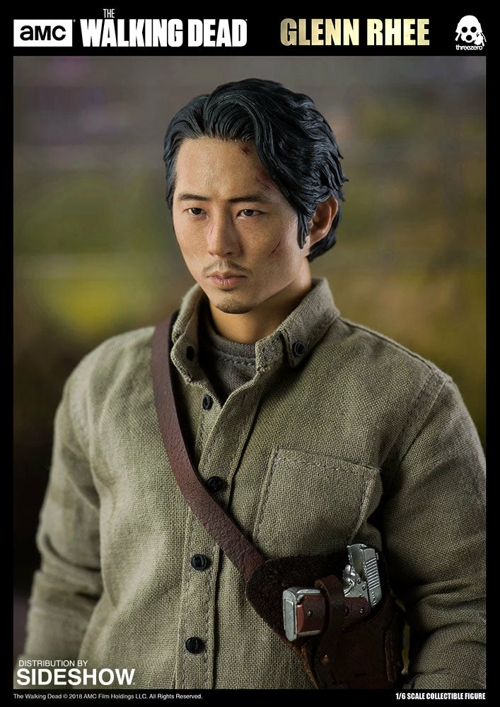 Promo ⌛ Glenn Rhee Deluxe Version Sixth Scale Figure By Threezero The Walking Dead ❤️ 4 Glenn Rhee Deluxe Version Sixth Scale Figure By Threezero The Walking Dead