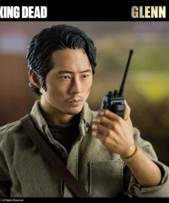 Promo ⌛ Glenn Rhee Deluxe Version Sixth Scale Figure By Threezero The Walking Dead ❤️ 22 Glenn Rhee Deluxe Version Sixth Scale Figure By Threezero The Walking Dead
