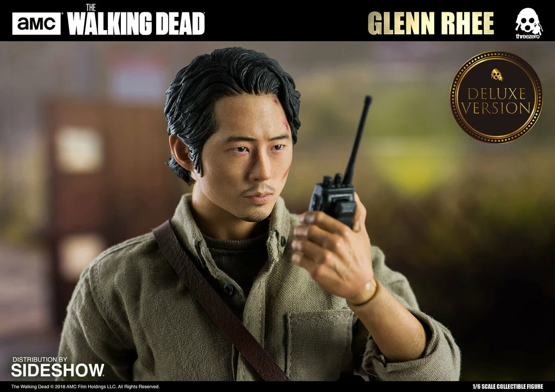 Promo ⌛ Glenn Rhee Deluxe Version Sixth Scale Figure By Threezero The Walking Dead ❤️ 10 Glenn Rhee Deluxe Version Sixth Scale Figure By Threezero The Walking Dead