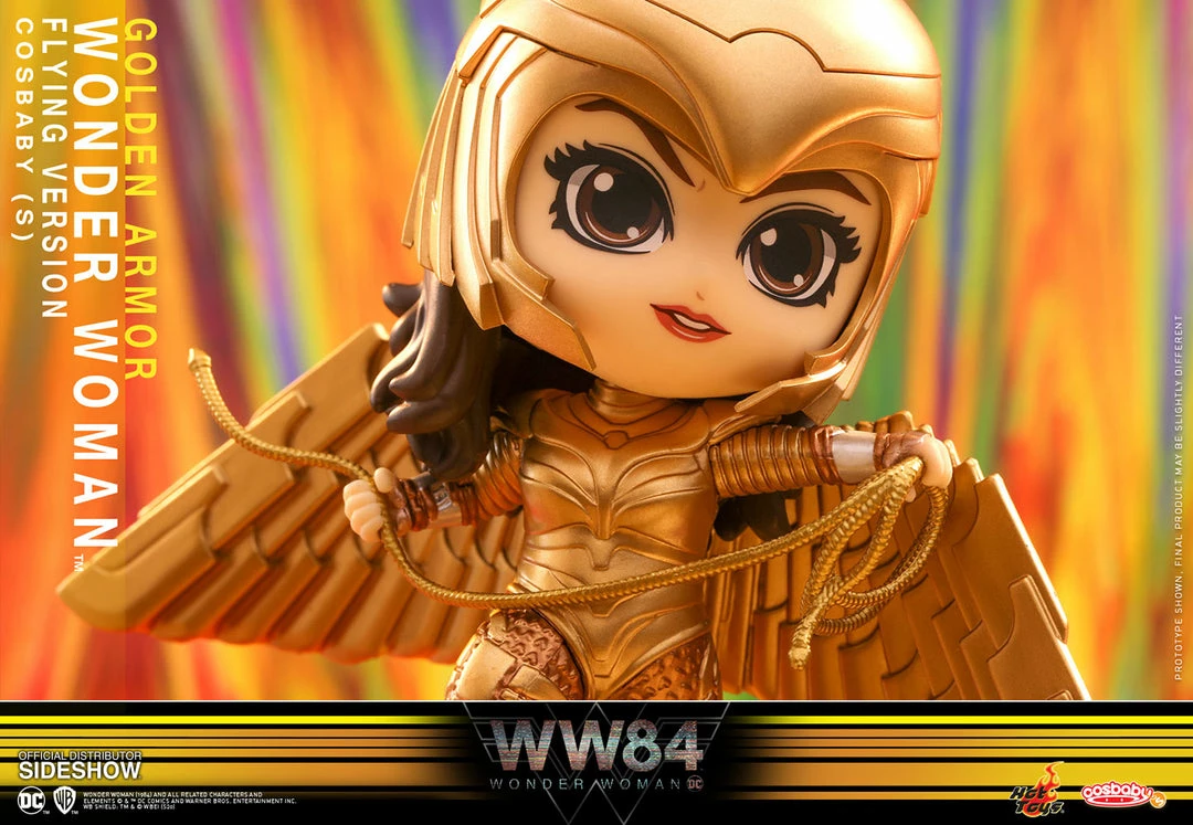 Best Sale π Golden Armor Wonder Woman (Flying Version) Collectible Figure By Hot Toys Wonder Woman 1984 - Cosbaby(S) Series π 4 Golden Armor Wonder Woman (Flying Version) Collectible Figure By Hot Toys Wonder Woman 1984 - Cosbaby(S) Series