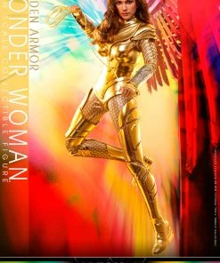 Golden Armor Wonder Woman Sixth Scale Figure By Hot Toys Movie Masterpiece Series - Wonder Woman 1984