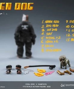 Golden Dog Action Figure By Damtoys 1:12 Scale - Damtoys X Coal Dog SIDESHOW COLLECTIBLES