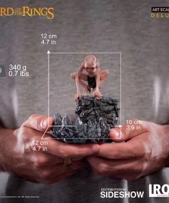 SIDESHOW COLLECTIBLES Gollum Deluxe 1:10 Scale Statue By Iron Studios The Lord Of The Rings - Art Scale 1:10 Sideshow