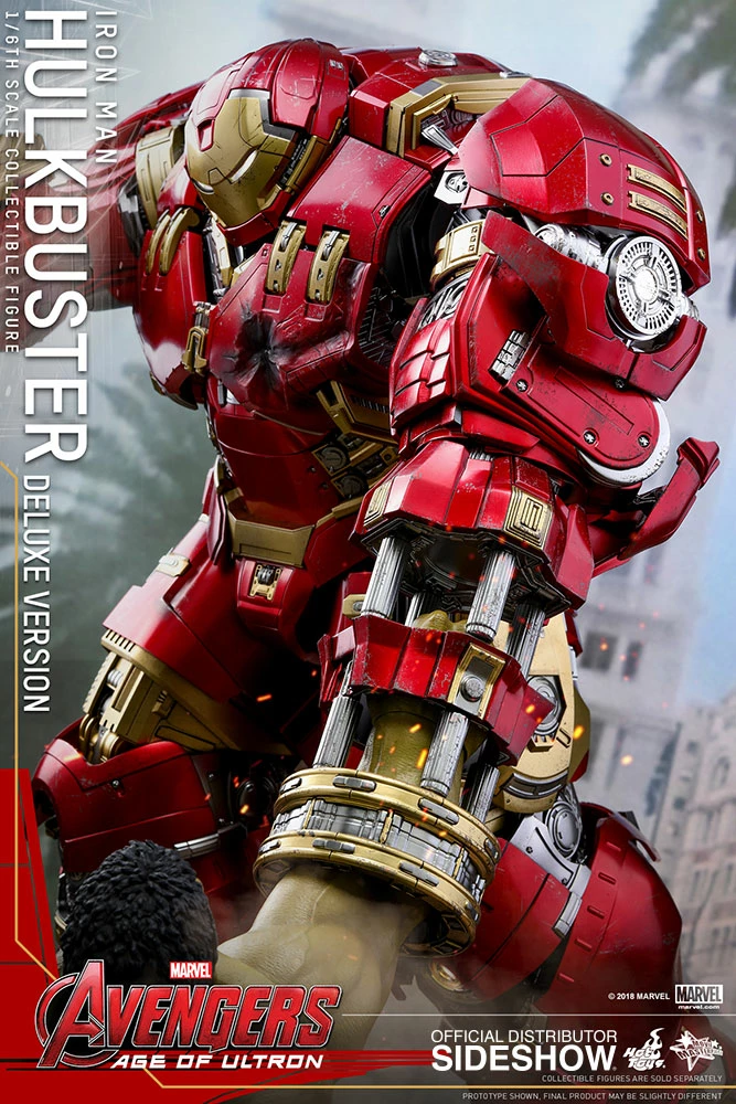 Brand new ✔️ Hulkbuster Deluxe Version Sixth Scale Figure By Hot Toys Avengers: Age Of Ultron - Movie Masterpiece Series Avengers Earth's Heroes ❤️ 4 Hulkbuster Deluxe Version Sixth Scale Figure By Hot Toys Avengers: Age Of Ultron - Movie Masterpiece Series Avengers Earth's Heroes