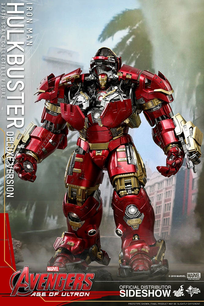 Brand new ✔️ Hulkbuster Deluxe Version Sixth Scale Figure By Hot Toys Avengers: Age Of Ultron - Movie Masterpiece Series Avengers Earth's Heroes ❤️ 5 Hulkbuster Deluxe Version Sixth Scale Figure By Hot Toys Avengers: Age Of Ultron - Movie Masterpiece Series Avengers Earth's Heroes