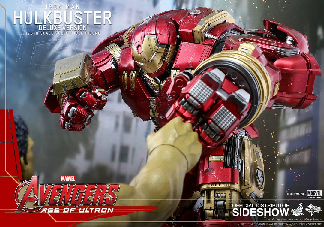 Brand new ✔️ Hulkbuster Deluxe Version Sixth Scale Figure By Hot Toys Avengers: Age Of Ultron - Movie Masterpiece Series Avengers Earth's Heroes ❤️ 12 Hulkbuster Deluxe Version Sixth Scale Figure By Hot Toys Avengers: Age Of Ultron - Movie Masterpiece Series Avengers Earth's Heroes