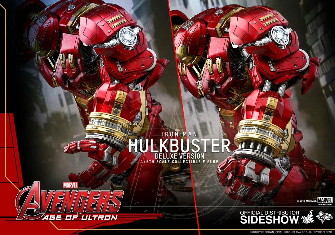 Brand new ✔️ Hulkbuster Deluxe Version Sixth Scale Figure By Hot Toys Avengers: Age Of Ultron - Movie Masterpiece Series Avengers Earth's Heroes ❤️ 14 Hulkbuster Deluxe Version Sixth Scale Figure By Hot Toys Avengers: Age Of Ultron - Movie Masterpiece Series Avengers Earth's Heroes