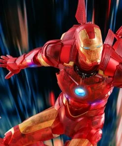 Iron Man Mark IV (Holographic Version) Sixth Scale Figure By Hot Toys Iron Man 2 - Movie Masterpiece Series