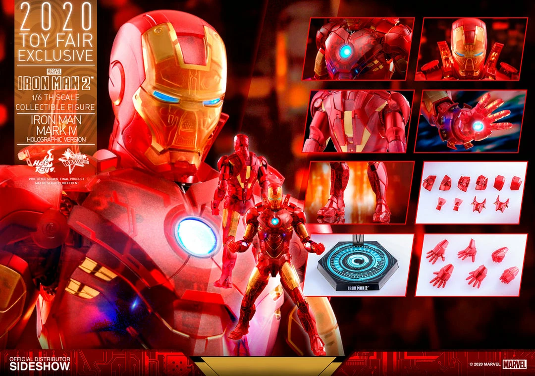 Discount π Iron Man Mark IV (Holographic Version) Sixth Scale Figure By Hot Toys Iron Man 2 - Movie Masterpiece Series π₯ 15 Iron Man Mark IV (Holographic Version) Sixth Scale Figure By Hot Toys Iron Man 2 - Movie Masterpiece Series