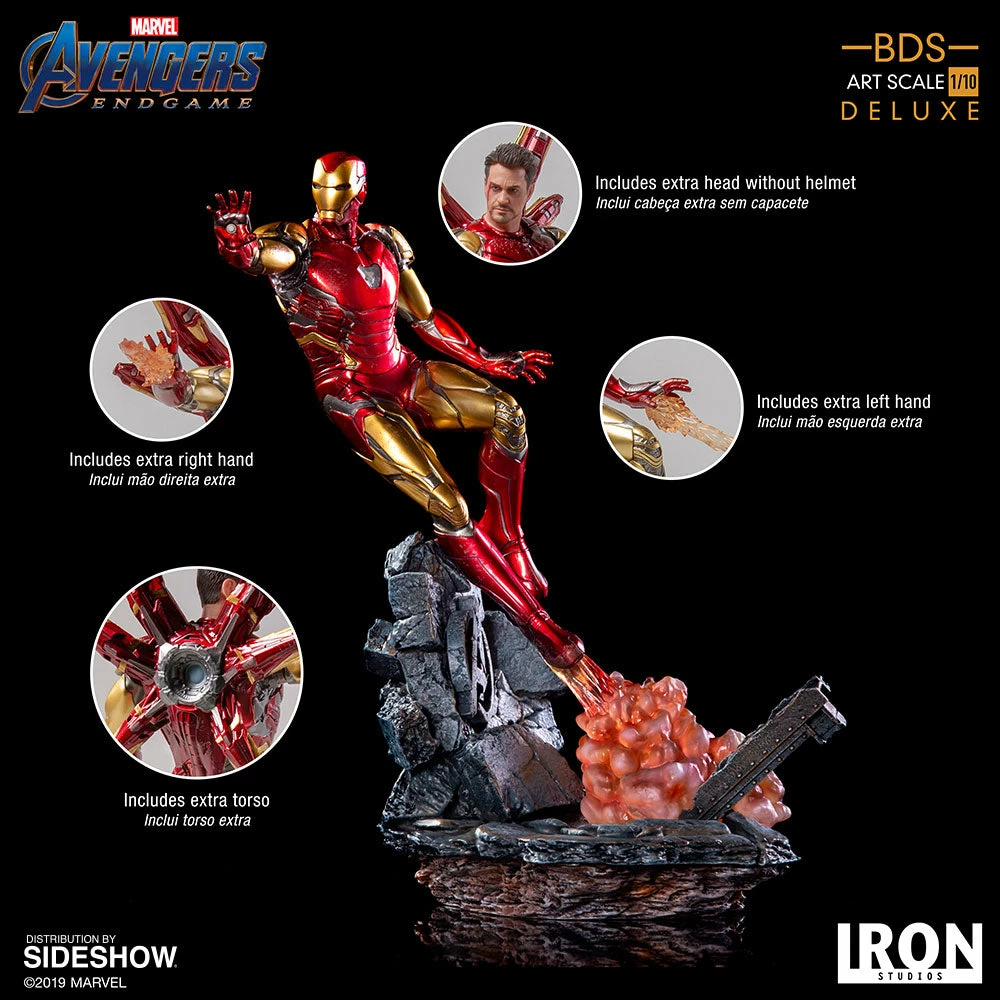 Flash Sale 𧨠Iron Man Mark LXXXV (Deluxe) 1:10 Scale Statue By Iron Studios Avengers: Endgame - Art Scale 1:10 Battle Diorama Series π€© 9 Iron Man Mark LXXXV (Deluxe) 1:10 Scale Statue By Iron Studios Avengers: Endgame - Art Scale 1:10 Battle Diorama Series
