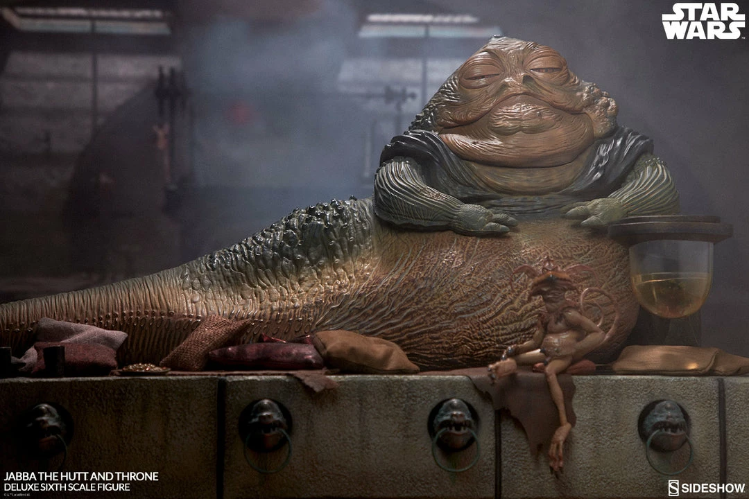 Wholesale 🤩 Sideshow Collectibles Jabba The Hutt And Throne Deluxe Sixth Scale Figure 😍 2 Sideshow Collectibles Jabba The Hutt And Throne Deluxe Sixth Scale Figure