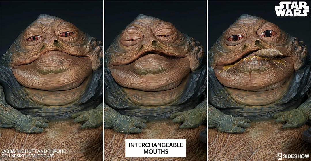 Wholesale 🤩 Sideshow Collectibles Jabba The Hutt And Throne Deluxe Sixth Scale Figure 😍 7 Sideshow Collectibles Jabba The Hutt And Throne Deluxe Sixth Scale Figure