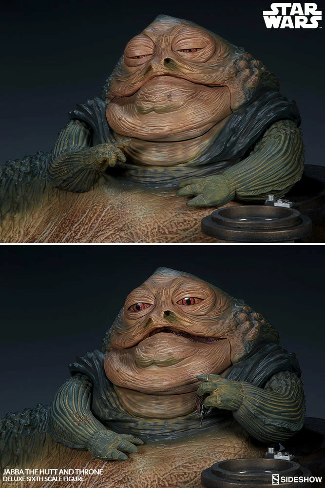 Wholesale 🤩 Sideshow Collectibles Jabba The Hutt And Throne Deluxe Sixth Scale Figure 😍 8 Sideshow Collectibles Jabba The Hutt And Throne Deluxe Sixth Scale Figure