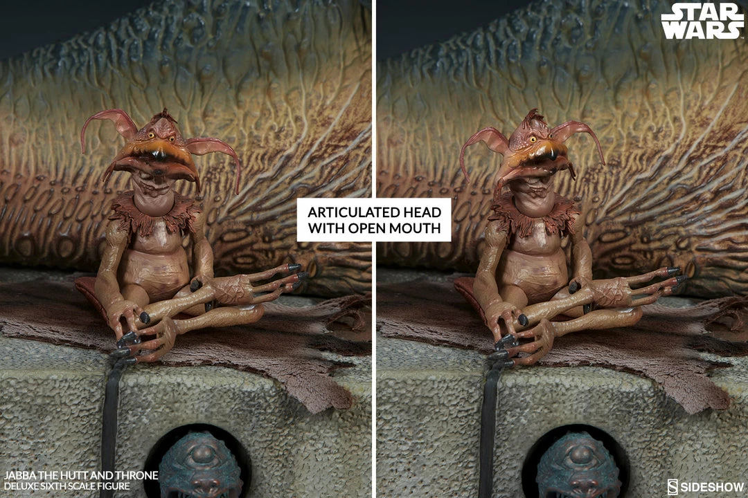 Wholesale 🤩 Sideshow Collectibles Jabba The Hutt And Throne Deluxe Sixth Scale Figure 😍 25 Sideshow Collectibles Jabba The Hutt And Throne Deluxe Sixth Scale Figure