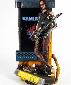 Hot Pop Stars And Celebrity's Johnny Silverhand Statue By PureArts 1:4 Scale Cyberpunk 2077