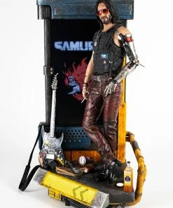 Hot Pop Stars And Celebrity's Johnny Silverhand Statue By PureArts 1:4 Scale Cyberpunk 2077
