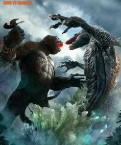 Kong VS Skullcrawler Deluxe Collectible Set By Star Ace Toys Ltd. Monsters, MonsterVerse!