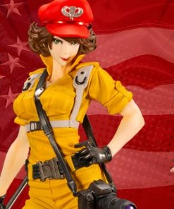 Kotobukiya Bishoujo Series Lady Jaye (Canary Ann Color Variant) Statue By Kotobukiya 1:7 Bishoujo Series - G.I. Joe