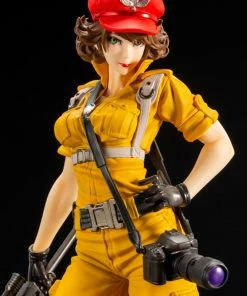 Kotobukiya Bishoujo Series Lady Jaye (Canary Ann Color Variant) Statue By Kotobukiya 1:7 Bishoujo Series - G.I. Joe