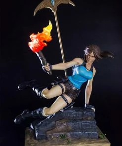 Lara Croft Statue By Gaming Heads Regular Edition - 1:6 Scale - Tomb Raider: Temple Of Osiris Premium Collection