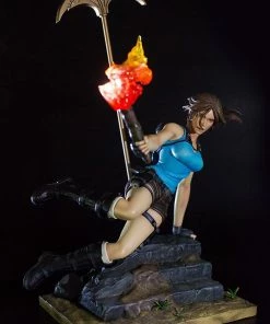 Lara Croft Statue By Gaming Heads Regular Edition - 1:6 Scale - Tomb Raider: Temple Of Osiris Premium Collection