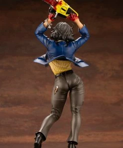 Leatherface Chainsaw Dance Statue By Kotobukiya Bishoujo Series - 1:7 Scale Texas Chainsaw Massacre