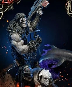 Lobo Deluxe Statue By Prime 1 Studio Injustice: Gods Among Us MARVEL COMICS
