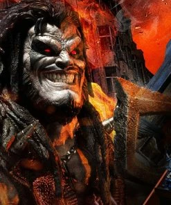 MARVEL COMICS Lobo Statue By Prime 1 Studio Injustice: Gods Among Us