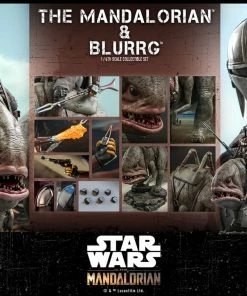 Outlet š Hot Toys Sixth Scale Collectible Figures Mandalorian⢠& Blurrg⢠Sixth Scale Figure Set āļø 31 Hot Toys Sixth Scale Collectible Figures Mandalorian⢠& Blurrg⢠Sixth Scale Figure Set