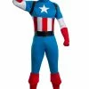 Halloweencostumes.com Cosplay, Halloween Costumes Marvel Adult Captain America Premium Costume