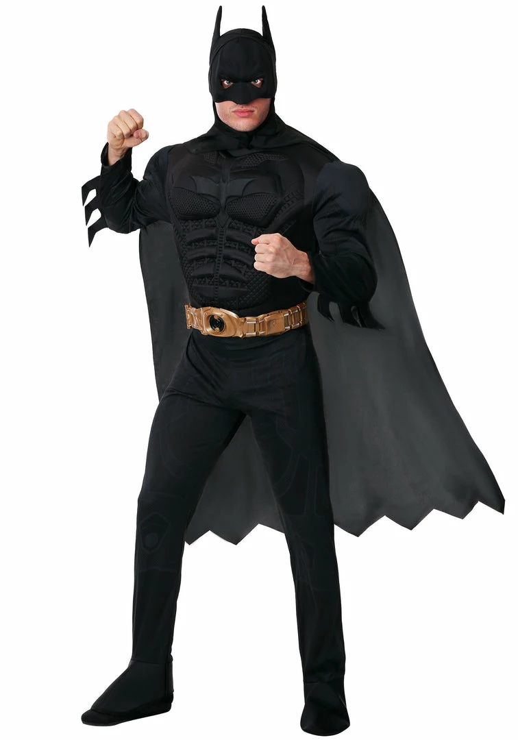 Top 10 β¨ Fun.com Men's Deluxe Dark Knight Costume Cosplay, π§ Halloween Costumes π 1 Fun.com Men's Deluxe Dark Knight Costume Cosplay, Halloween Costumes